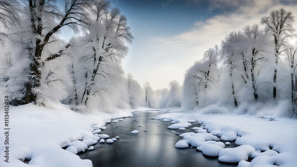 river in winter river in winter