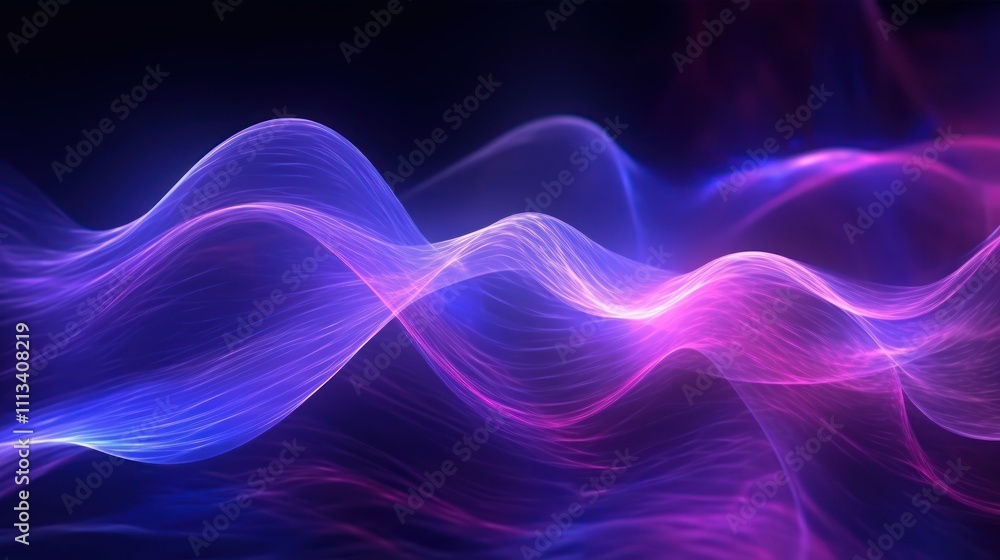 Abstract Neon Waves Abstract Neon Waves
