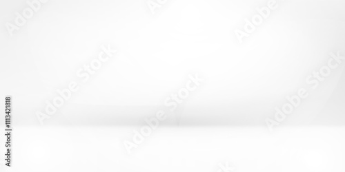 Simple and clean light box space vector design background. Stylish gray abstract card. Trendy blank backdrop texture. Neutral pastel colored surface.