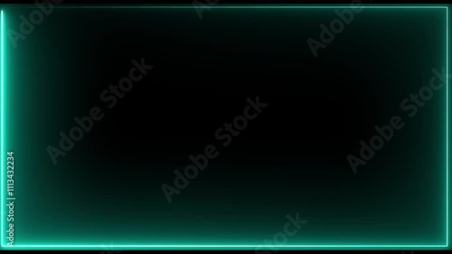 Wallpaper Mural abstract beautiful seamless isolated olive green animation ultraviolet light 4k glowing line web neon box pattern screens projection square frame copy space party isolated background 
 Torontodigital.ca