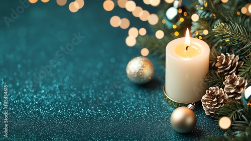 A celebration featuring candle lighting and ornament decorating, Hanukkah and Christmas, celebration candles