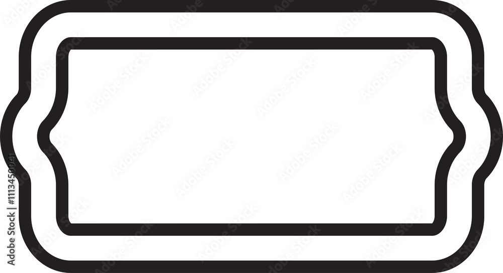 Blank Decoration and Premium Label Banner Frame Line Illustration
Blank Decoration and Premium Label Banner Frame Line Illustration