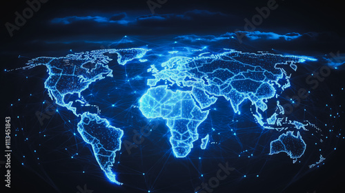 background network points Earth's surface wave background Abstract digital wave background information technology background The background is the background. gradient wave digital wave