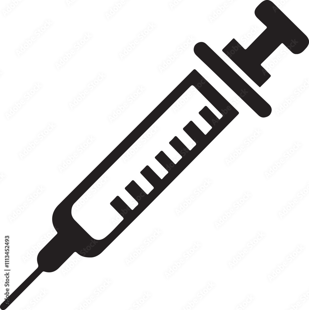 High-quality injection silhouette vector design for versatile creative projects. High-quality injection silhouette vector design for versatile creative projects.