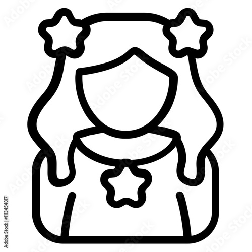 Star Line Icon