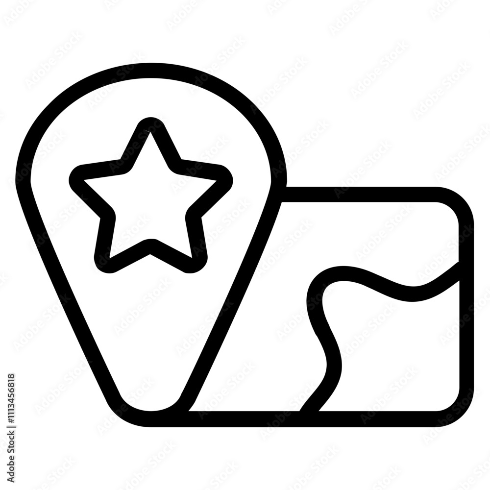 Venue Line Icon Venue Line Icon