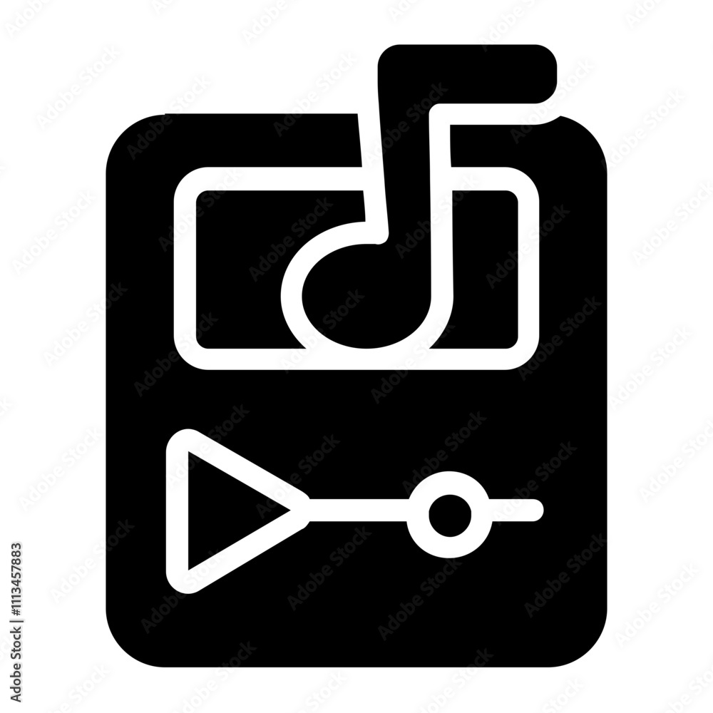 Music Solid Icon Music Solid Icon