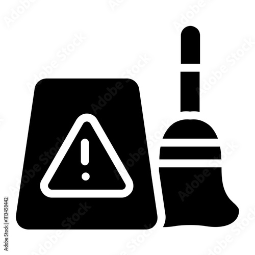 Cleaning Service Solid Icon