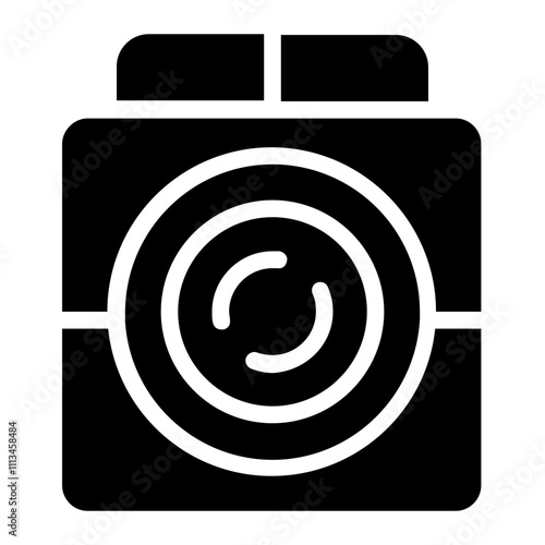 Laundry Service Solid Icon