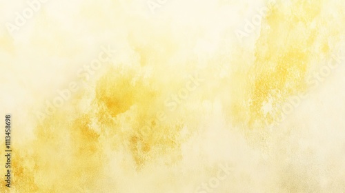 Abstract watercolor texture with pastel yellow background, vintage-inspired beige center, and soft textured border design