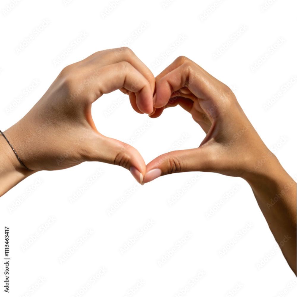 Heart shape hands love symbol Person showing Heart shape hands love symbol Person showing