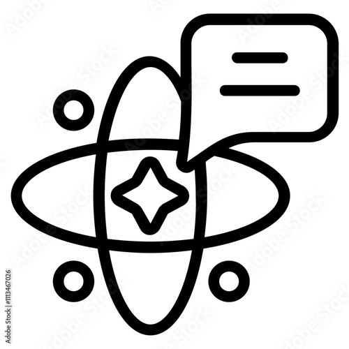 Neutron Line Icon