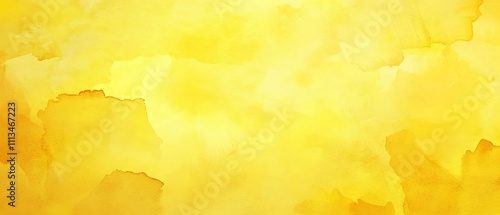 Obraz na płótnie Abstract bright yellow texture background with vibrant watercolor design - perfect for creative projects and artistic designs w salonie