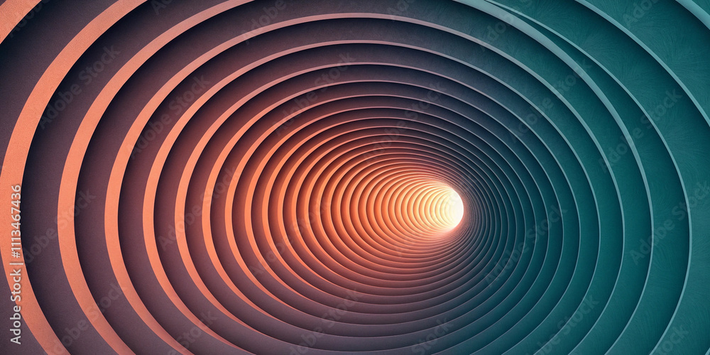 Obraz premium Concentric Circles Design