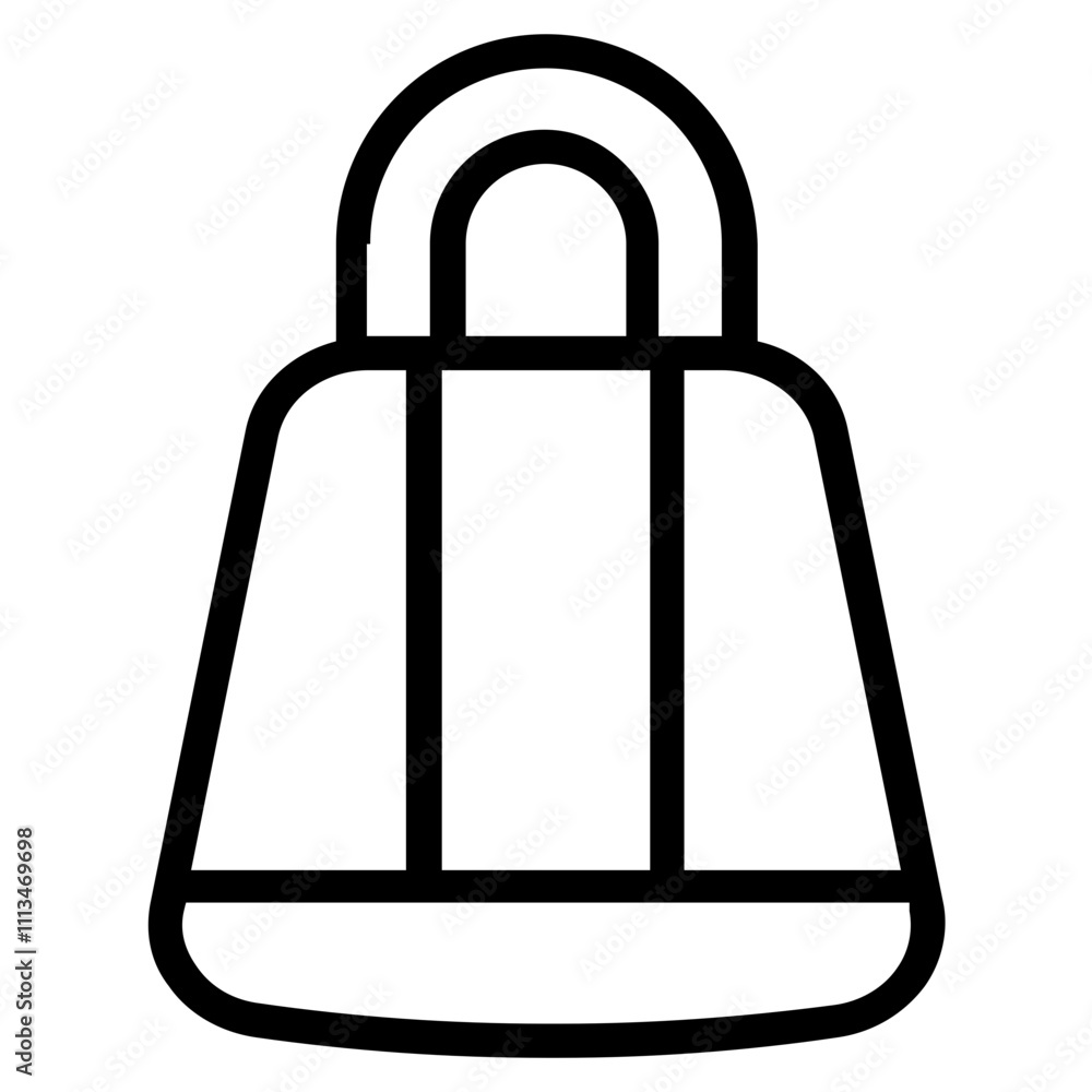 Shopping Bag Line Icon Shopping Bag Line Icon