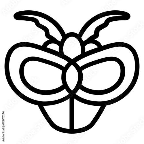 Mask Line Icon