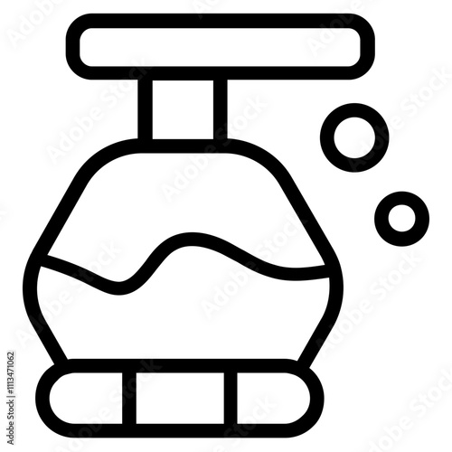 Soap Dispenser Line Icon