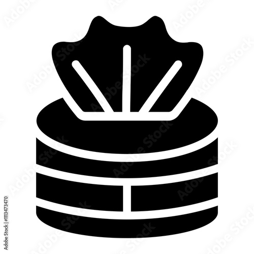 Tissue Pack Solid Icon