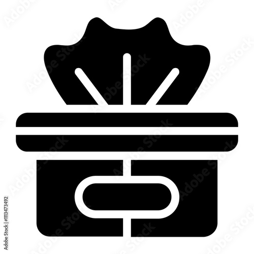 Tissue Pack Solid Icon