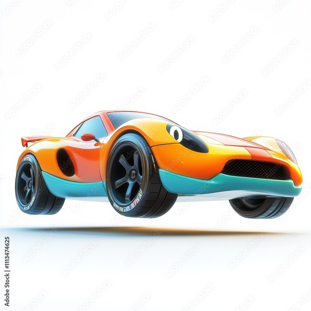 Fast Lane Fantasy: A vibrant, cartoonish sports car floats mid-air, showcasing its sleek design and playful personality. A fun and dynamic image perfect for projects needing a touch of whimsy. Fast Lane Fantasy: A vibrant, cartoonish sports car floats mid-air, showcasing its sleek design and playful personality. A fun and dynamic image perfect for projects needing a touch of whimsy.