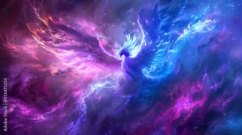 Phoenix in the Cosmic Nebula Phoenix in the Cosmic Nebula