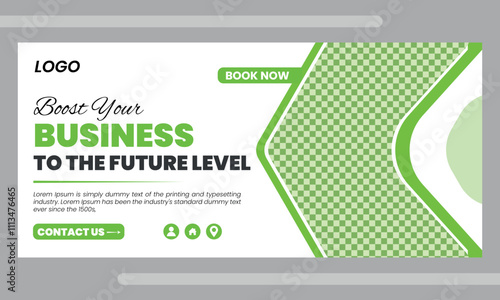 web banner billboard design for clipping path