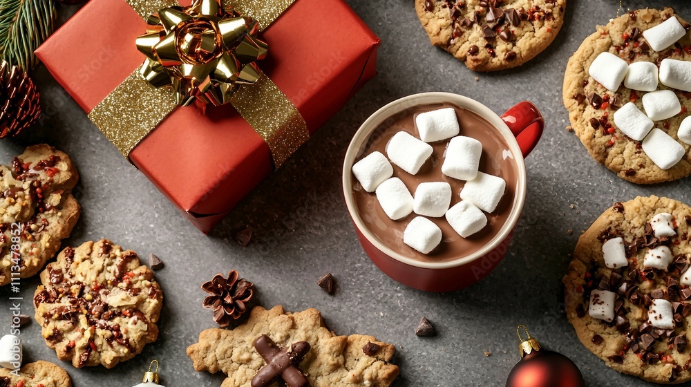 Christmas Hot Chocolate and Cookies Christmas Hot Chocolate and Cookies