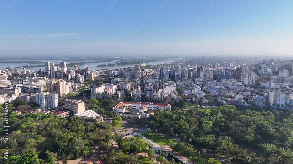 Porto Alegre Skyline At Porto Alegre In Rio Grande Do Sul Brazil. Highrise Buildings. Cityscape Scenery. Beautiful Sunny Day. Porto Alegre Skyline At Porto Alegre In Rio Grande Do Sul Brazil. Porto Alegre Skyline At Porto Alegre In Rio Grande Do Sul Brazil. Highrise Buildings. Cityscape Scenery. Beautiful Sunny Day. Porto Alegre Skyline At Porto Alegre In Rio Grande Do Sul Brazil.