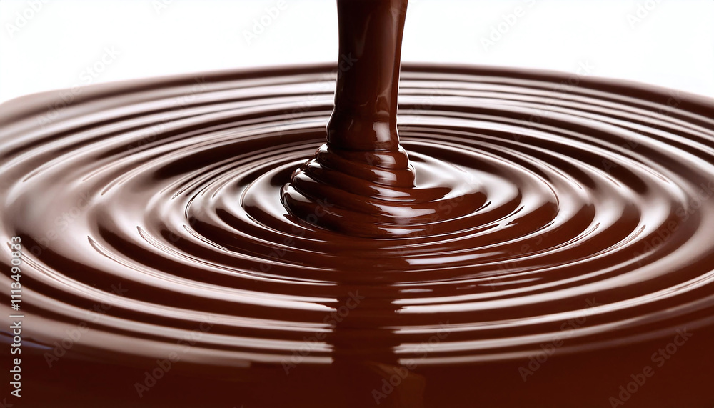 溶けたチョコレート 溶けたチョコレート