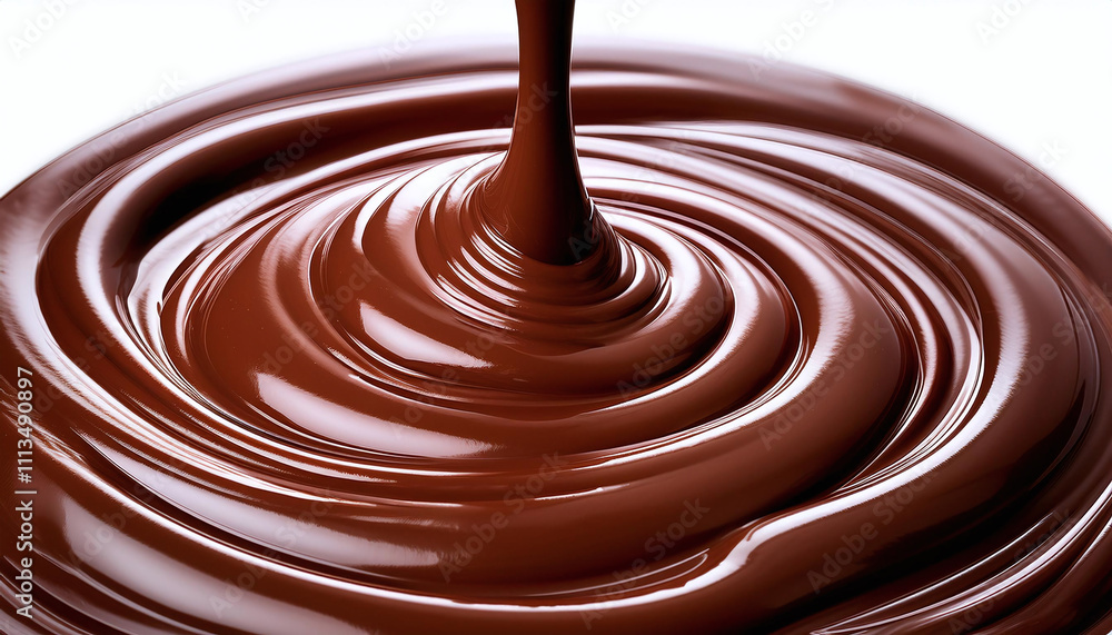 溶けたチョコレート 溶けたチョコレート