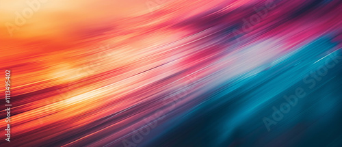 Vibrant diagonal streaks of color blend seamlessly in this abstract background.