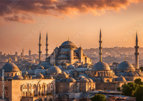 blue mosque city