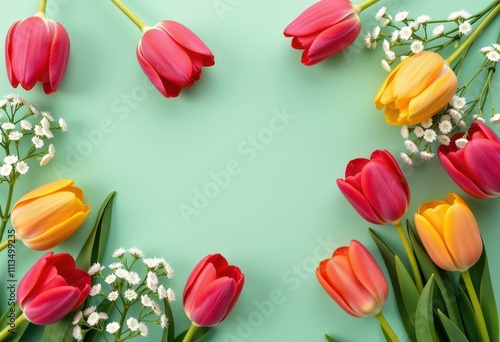 bouquet of tulips