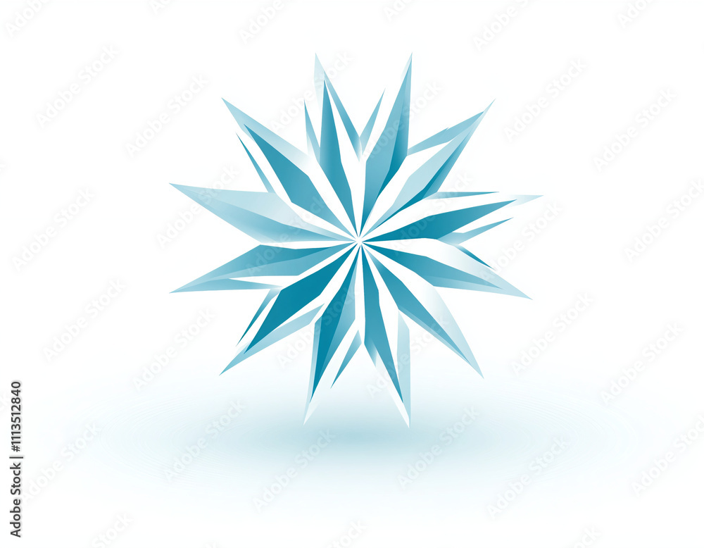 Ice Crystal Starburst Ice Crystal Starburst