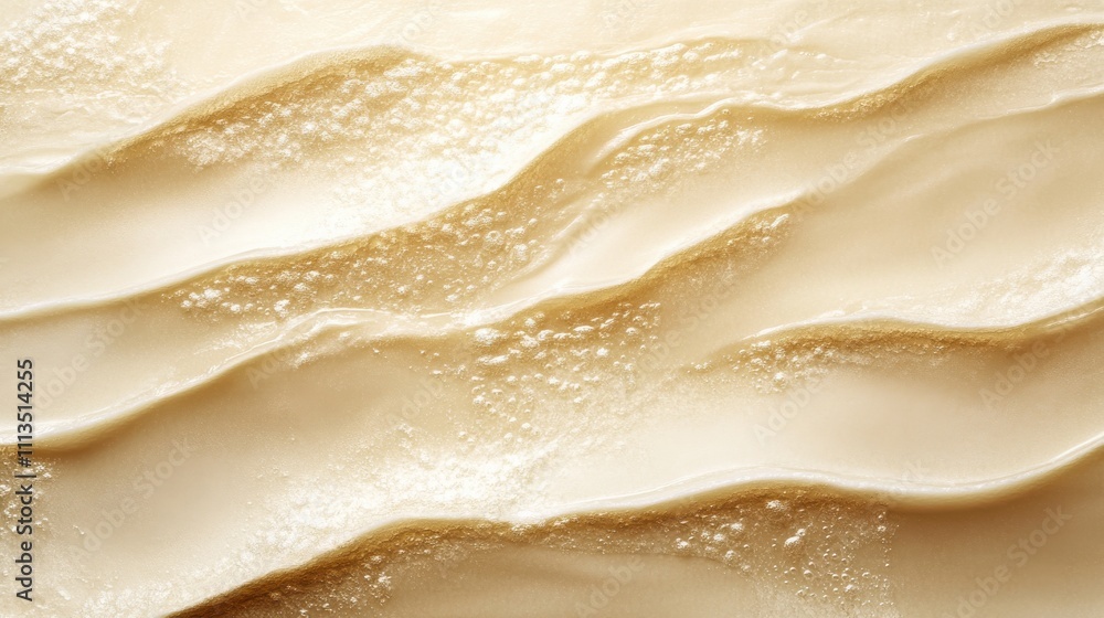 Creamy Texture with Bubbles on Smooth Surface for Background Use Creamy Texture with Bubbles on Smooth Surface for Background Use