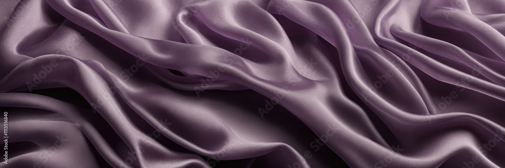 Fototapeta premium Purple color Abstract background of a semitransparent silk fabric