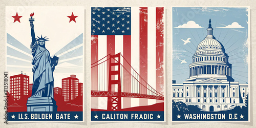 American Cities Poster #1113518041