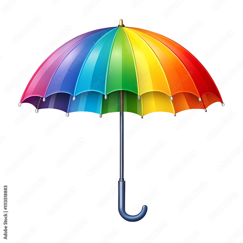 colorful umbrella illustration isolated on transparent background colorful umbrella illustration isolated on transparent background