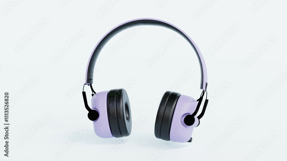 Realistic 3D gaming headset with a sleek over-ear design and detachable microphone. Perfect for e-commerce, branding, advertising, and presentations. High-resolution, modern, and professional visuals Realistic 3D gaming headset with a sleek over-ear design and detachable microphone. Perfect for e-commerce, branding, advertising, and presentations. High-resolution, modern, and professional visuals