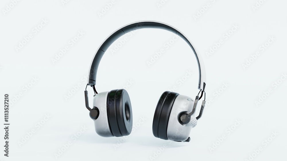 Realistic 3D gaming headset with a sleek over-ear design and detachable microphone. Perfect for e-commerce, branding, advertising, and presentations. High-resolution, modern, and professional visuals Realistic 3D gaming headset with a sleek over-ear design and detachable microphone. Perfect for e-commerce, branding, advertising, and presentations. High-resolution, modern, and professional visuals