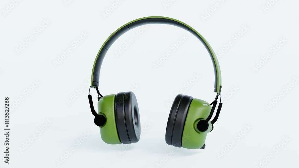Realistic 3D gaming headset with a sleek over-ear design and detachable microphone. Perfect for e-commerce, branding, advertising, and presentations. High-resolution, modern, and professional visuals Realistic 3D gaming headset with a sleek over-ear design and detachable microphone. Perfect for e-commerce, branding, advertising, and presentations. High-resolution, modern, and professional visuals
