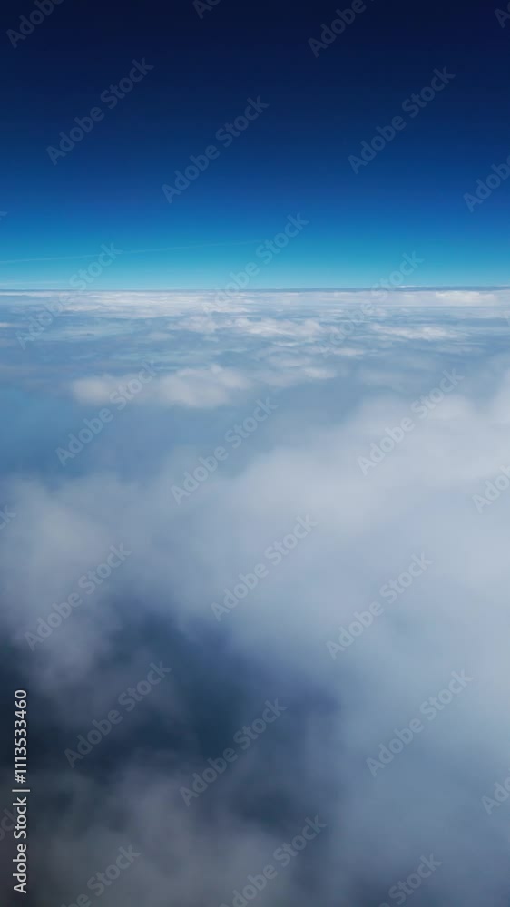 Cloudscape background moving revealing blue sky Cloudscape background moving revealing blue sky