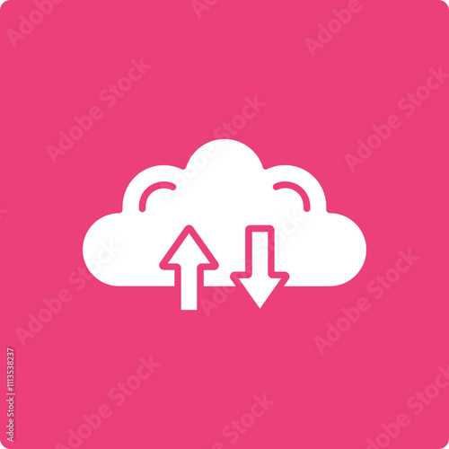 Cloud Uploading Icon