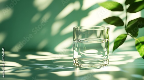 Wallpaper Mural グラスに入ったミネラルウォーター Torontodigital.ca