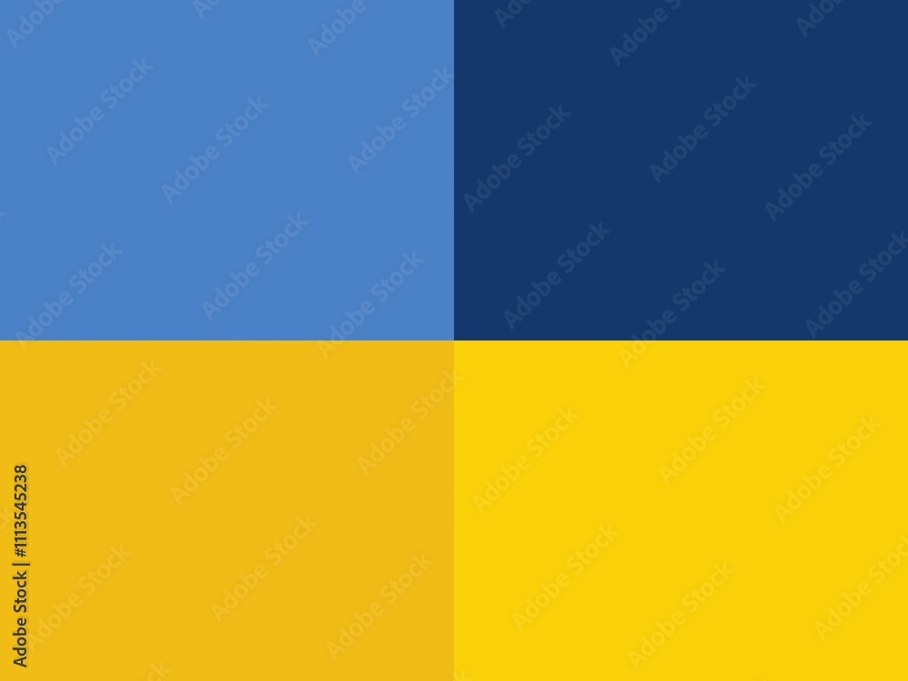 Simple abstract background with blue, navy, and gold color blocks. Simple abstract background with blue, navy, and gold color blocks.