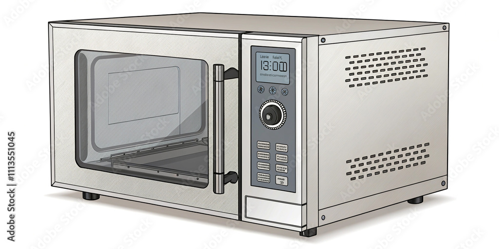 Obraz premium Microwave Oven