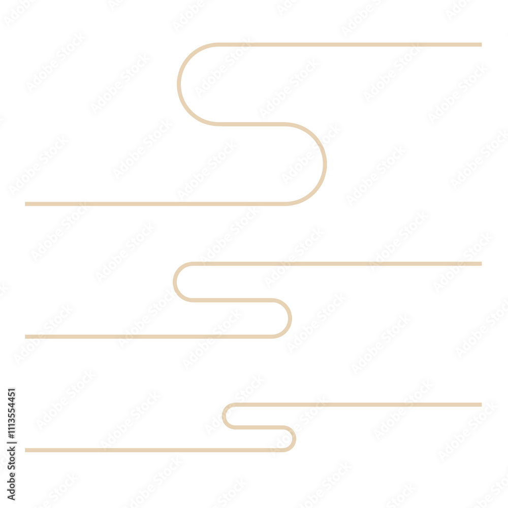A collection of curves that resemble water flow. A collection of curves that resemble water flow.