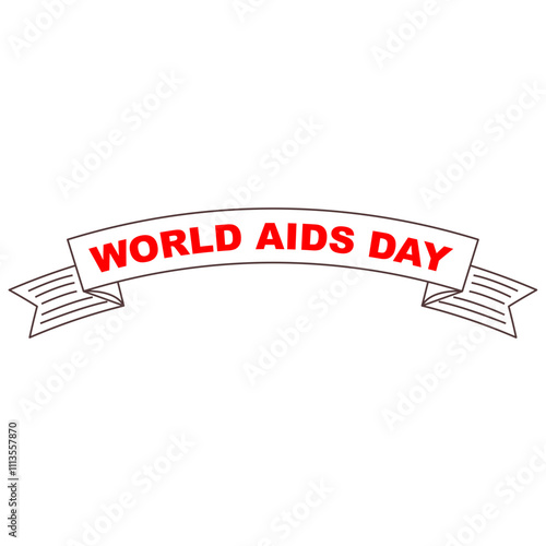 World aids day banner