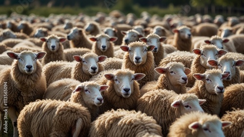  Sheep Flock photo