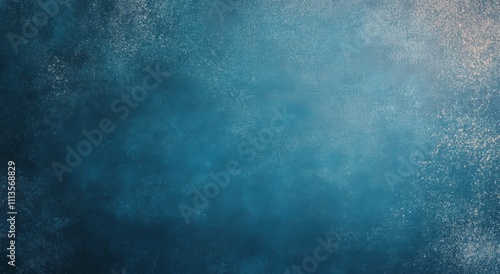 American flag on a blue background displayed prominently in a simple layout